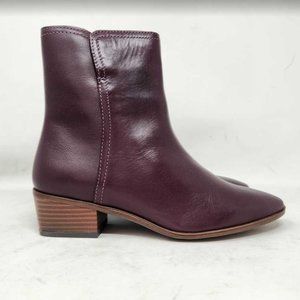 Women's 7 Rockport Geovana mid ankle boot in Oxblood brown